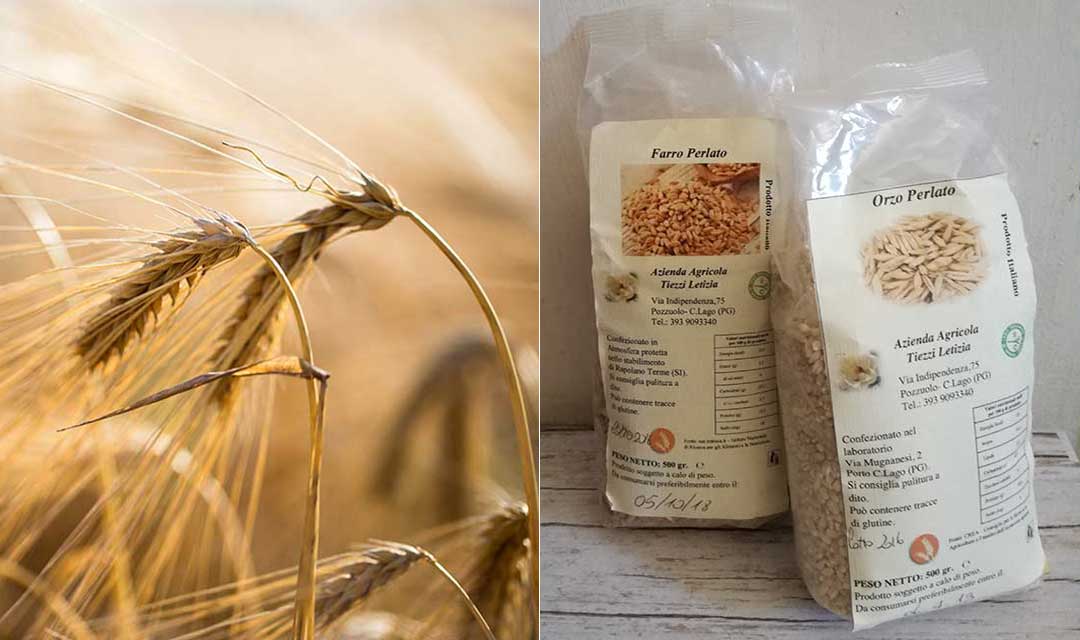 grano tenero,orzo e farro