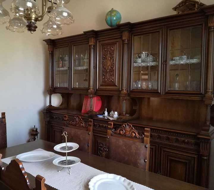 sala appartamento agriturismo azienda agricola tiezzi